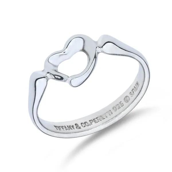 Tiffany and co open deals heart ring